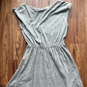 Gap tshirt fabric dress, size xtra-small, grey